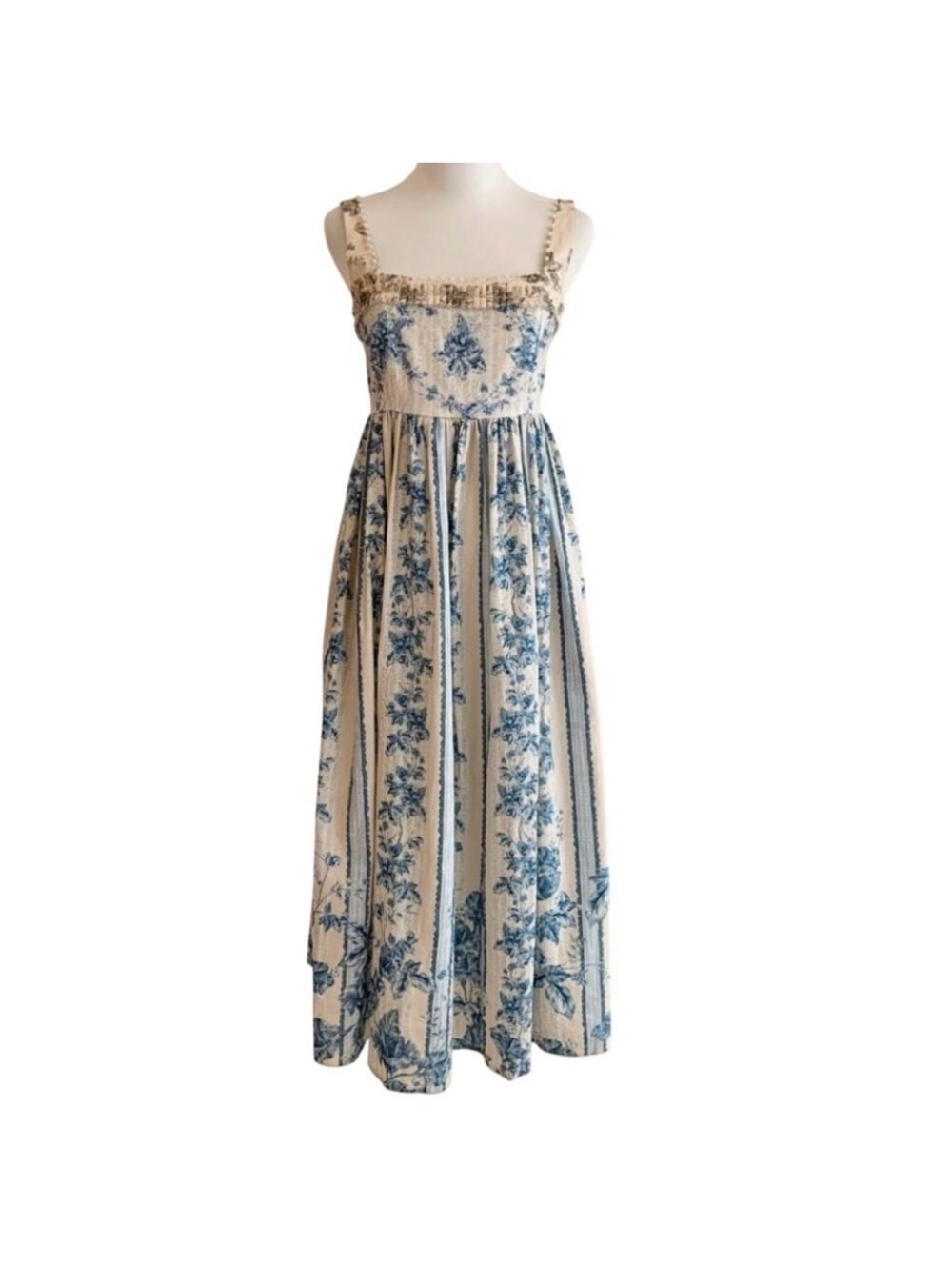 Agua by Agua Bendita Barbara Bougainvillea Midi Dress Size: Medium - Picture 11 of 14